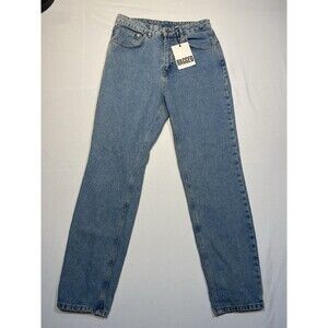 NWT Ragged Womens Jeans Light Wash Denim With Back Slit Size 30